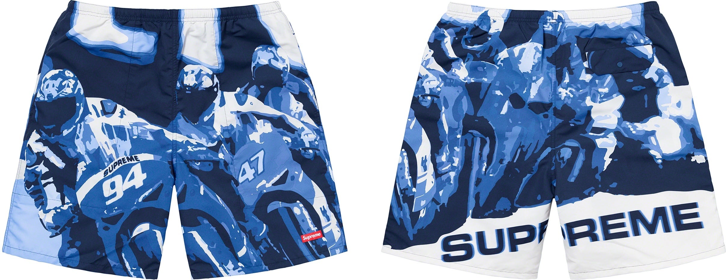 Racing Water Short view 2